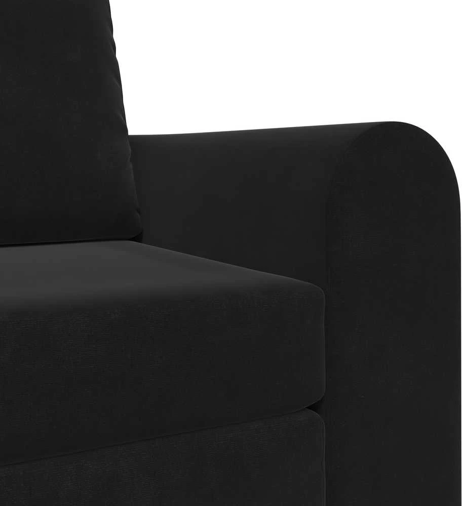 Sofa lova Juoda 98 x 71 x 83 cm Aksomas