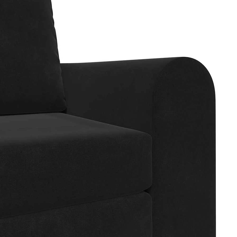 Sofa lova Juoda 98 x 71 x 83 cm Aksomas