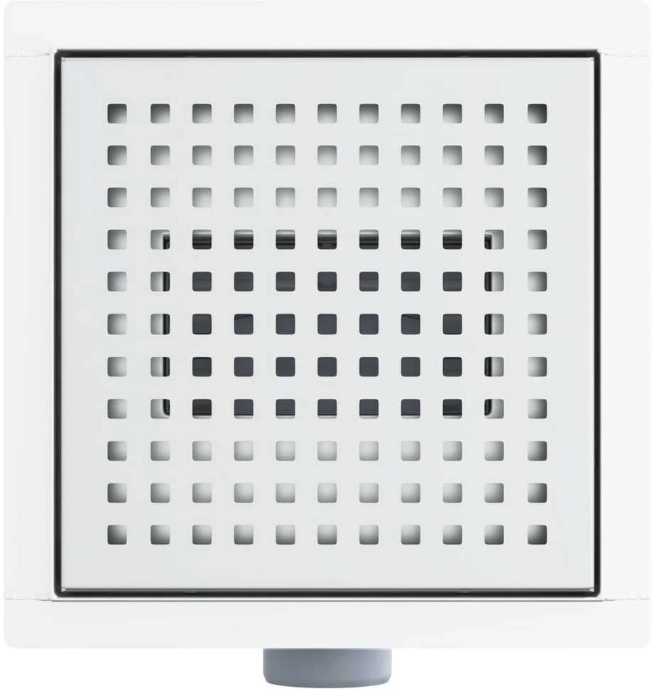 Taškų dušo drenažas Sidabro 20 x 20 cm Nerūdijantis plienas 304