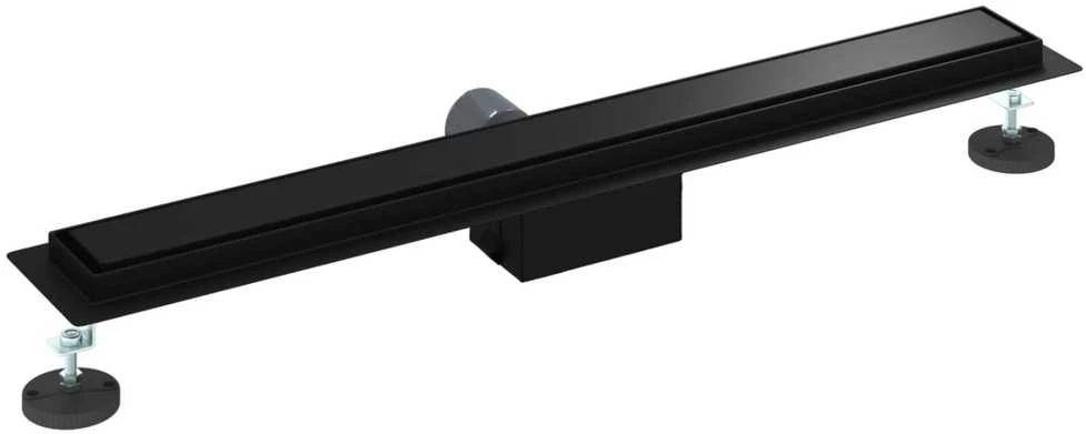 2 viename dušo nutekėjimas Juoda 80 cm Nerūdijantis plienas 304