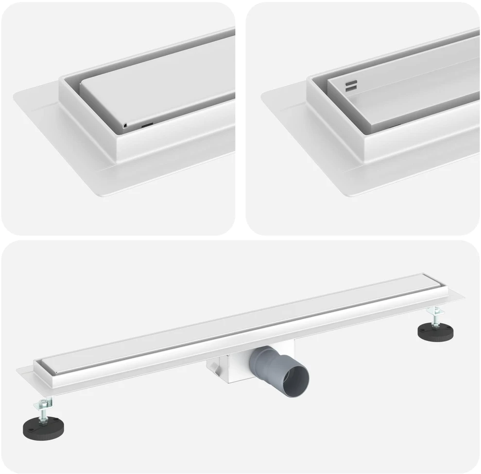 2 viename dušo nutekėjimas Sidabro 70 cm