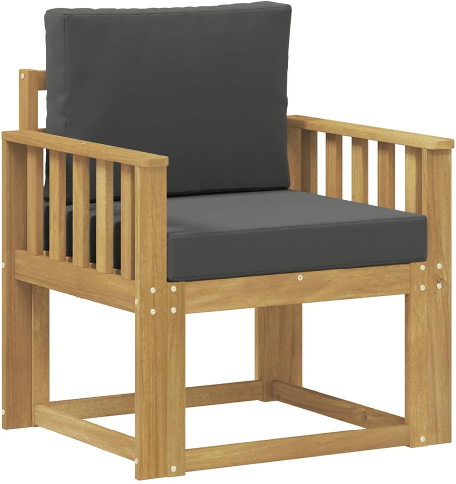 Lauko sofa Poliesteris Balta ir antracito