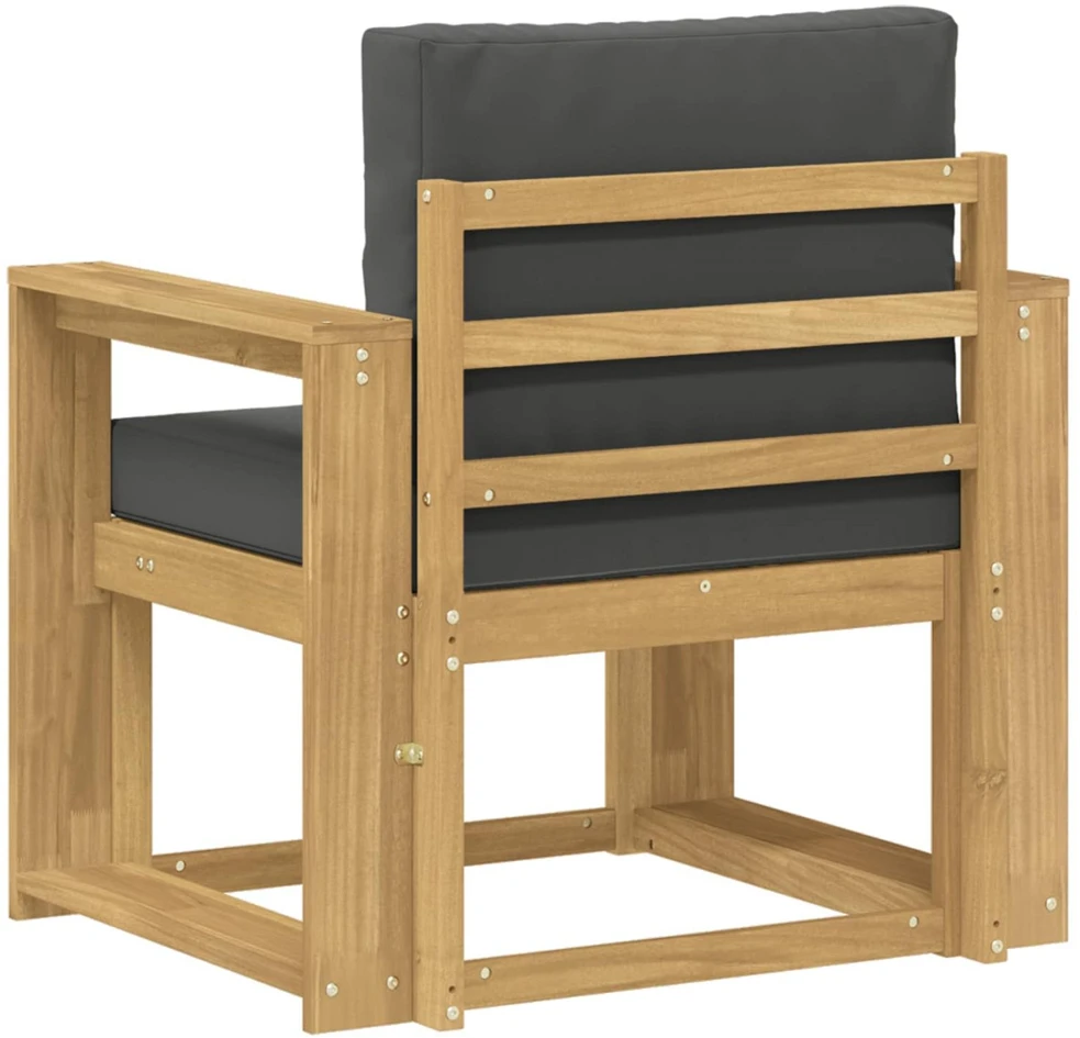 Lauko sofa Poliesteris Balta ir antracito