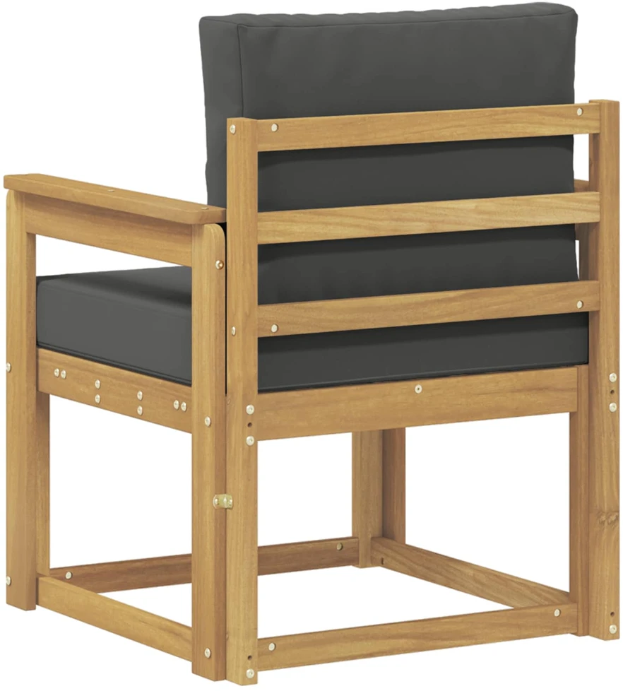Lauko sofa Poliesteris Balta ir antracito