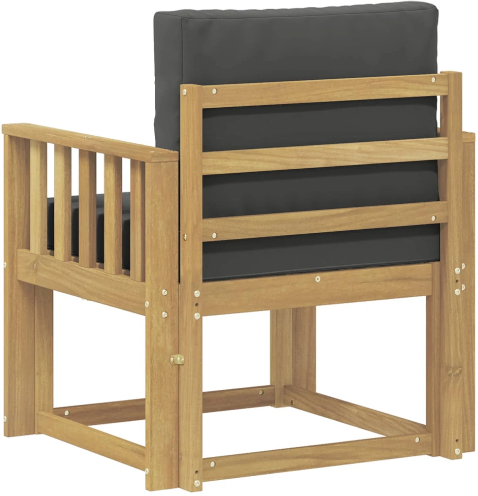 Lauko sofa Poliesteris Balta ir antracito
