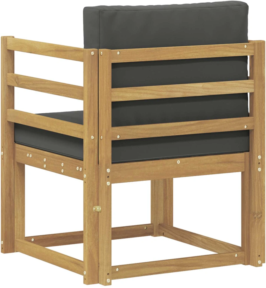 Lauko sofa Poliesteris Balta ir antracito