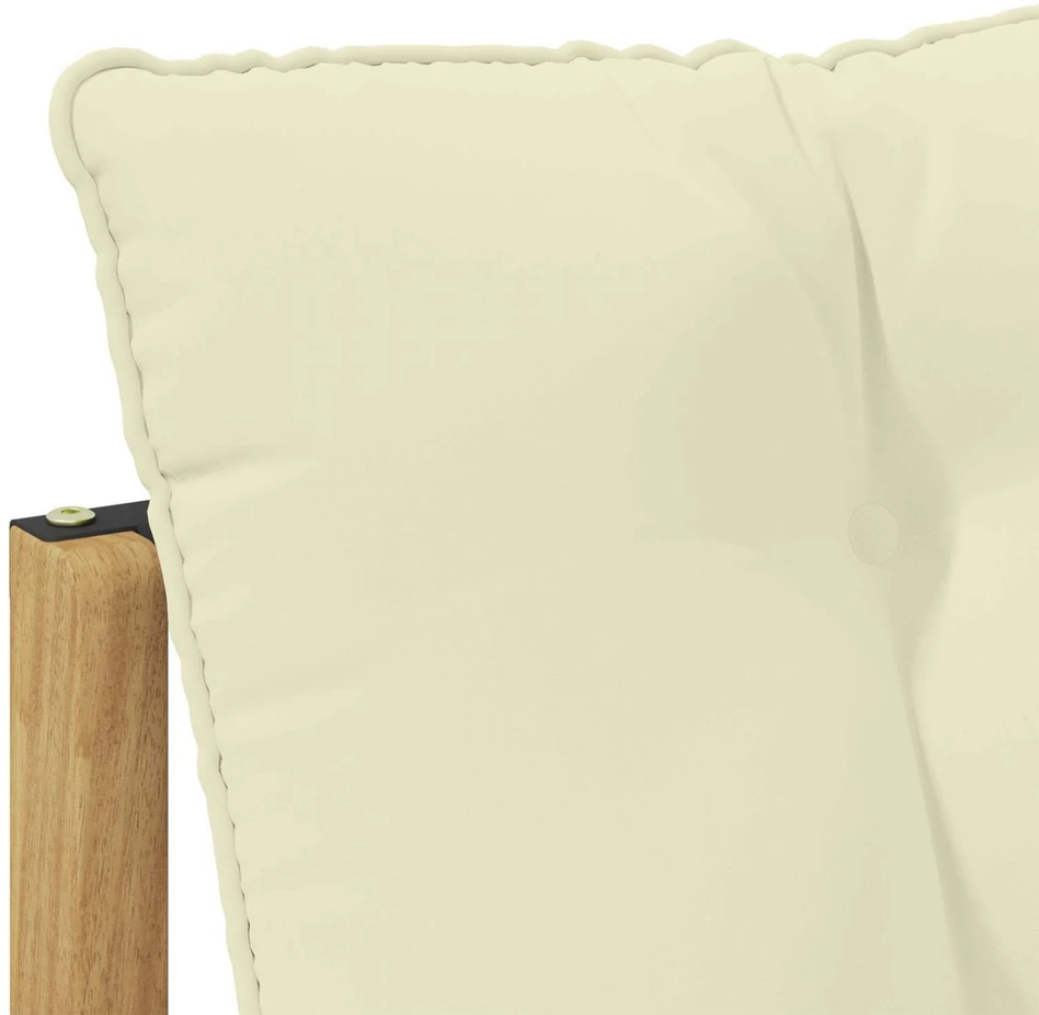 2 vnt. Lauko Vidurinis Sofa Balta