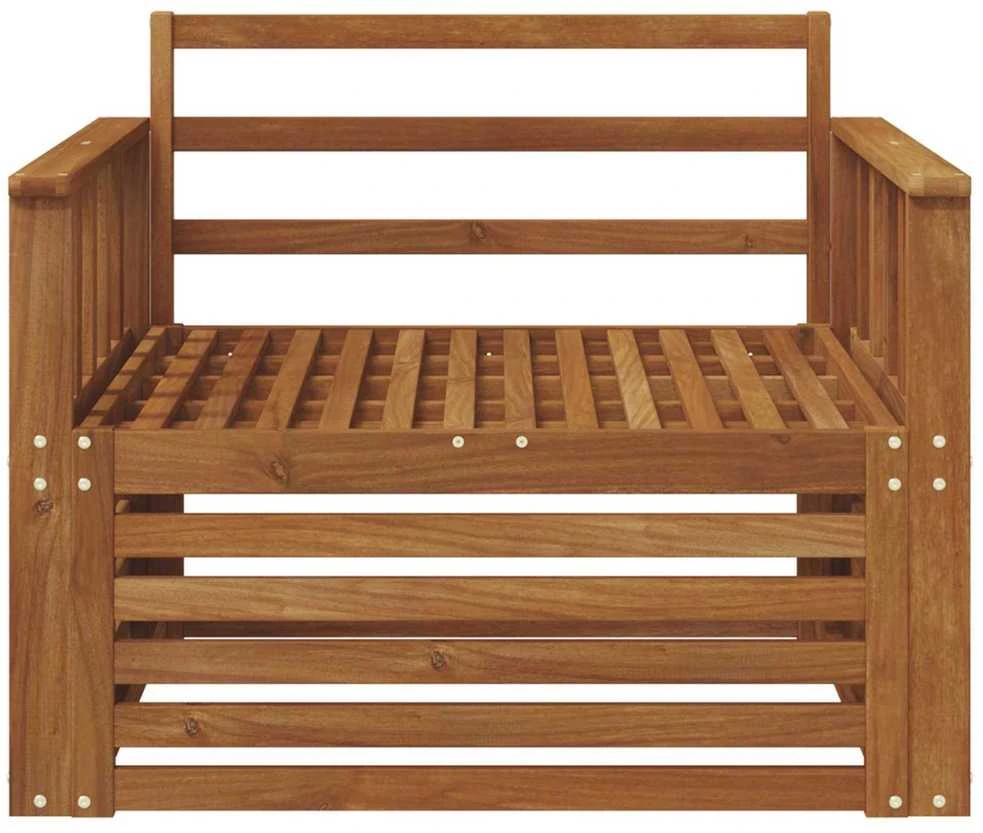 2 vnt. Lauko sofa Natūrali