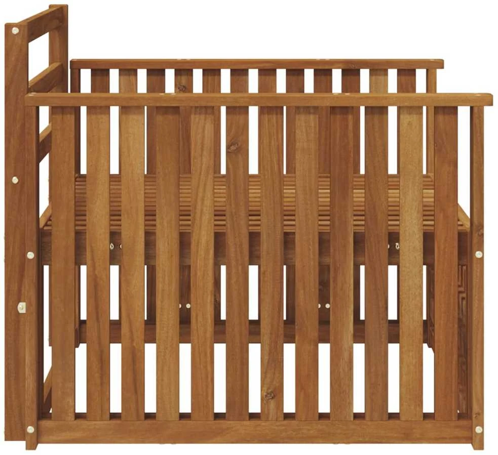 2 vnt. Lauko sofa Natūrali