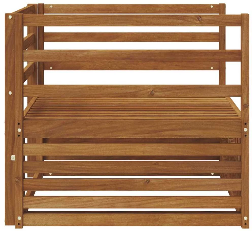 2 vnt. Lauko sofa Natūrali