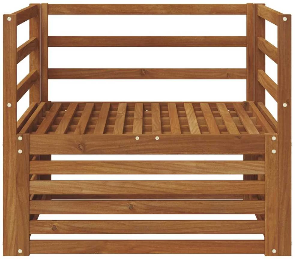 2 vnt. Lauko sofa Natūrali