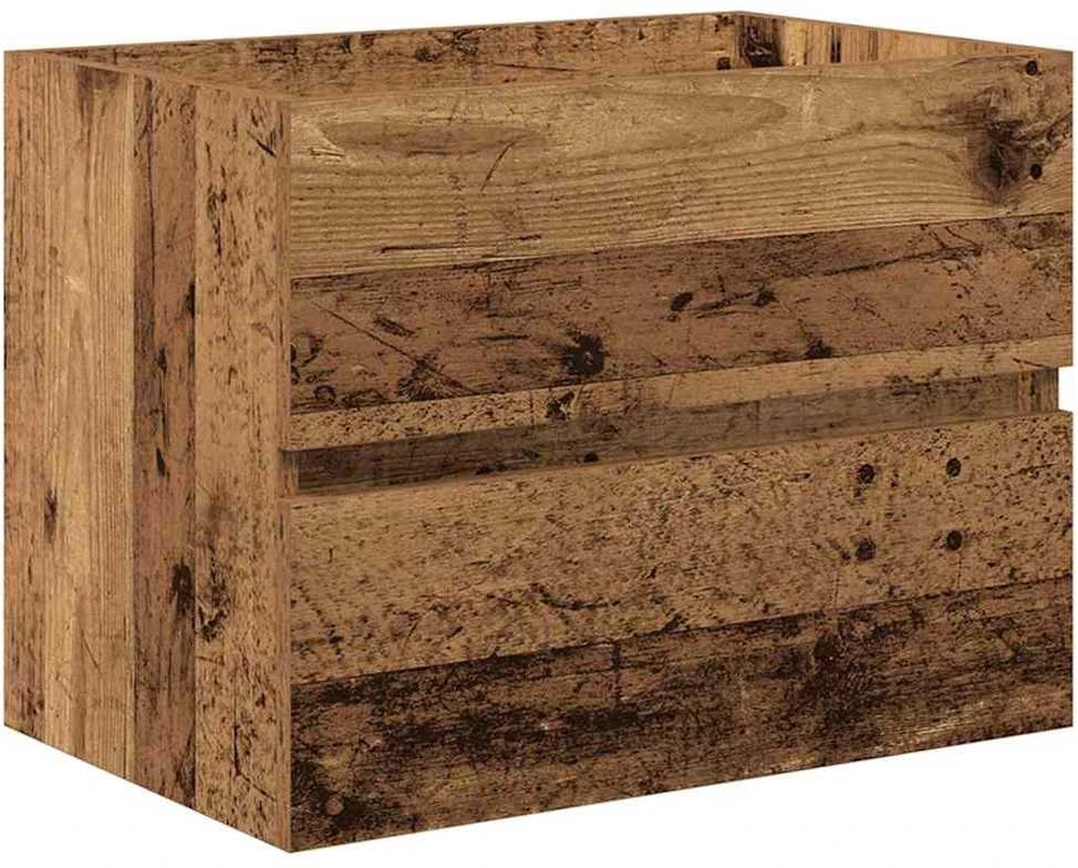 Vonios baldų rinkinys 2 vnt. Senovinis medis 57 x 37 x 45 cm