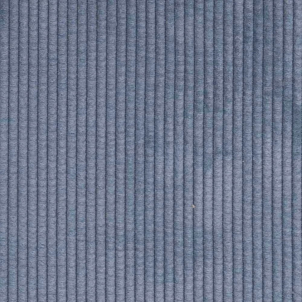 2-vietė sofa su gultu L formos mėlyna 125 cm patalynė