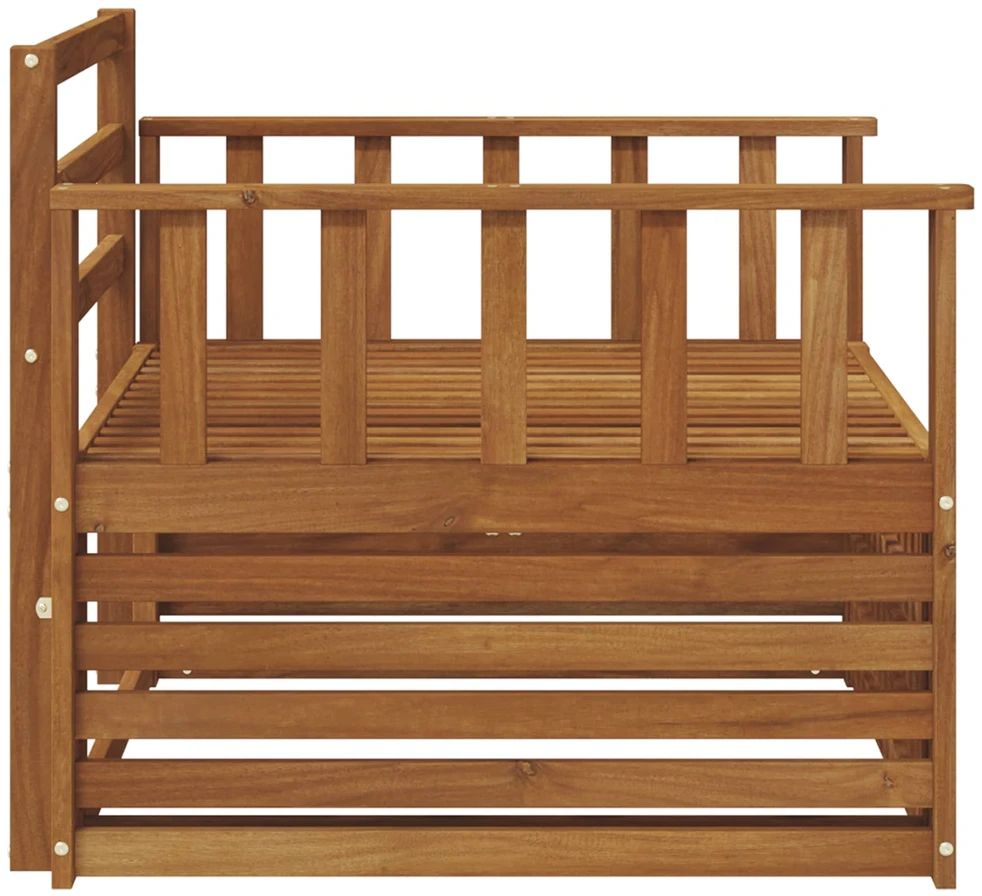 2 vnt. Lauko sofa Natūrali