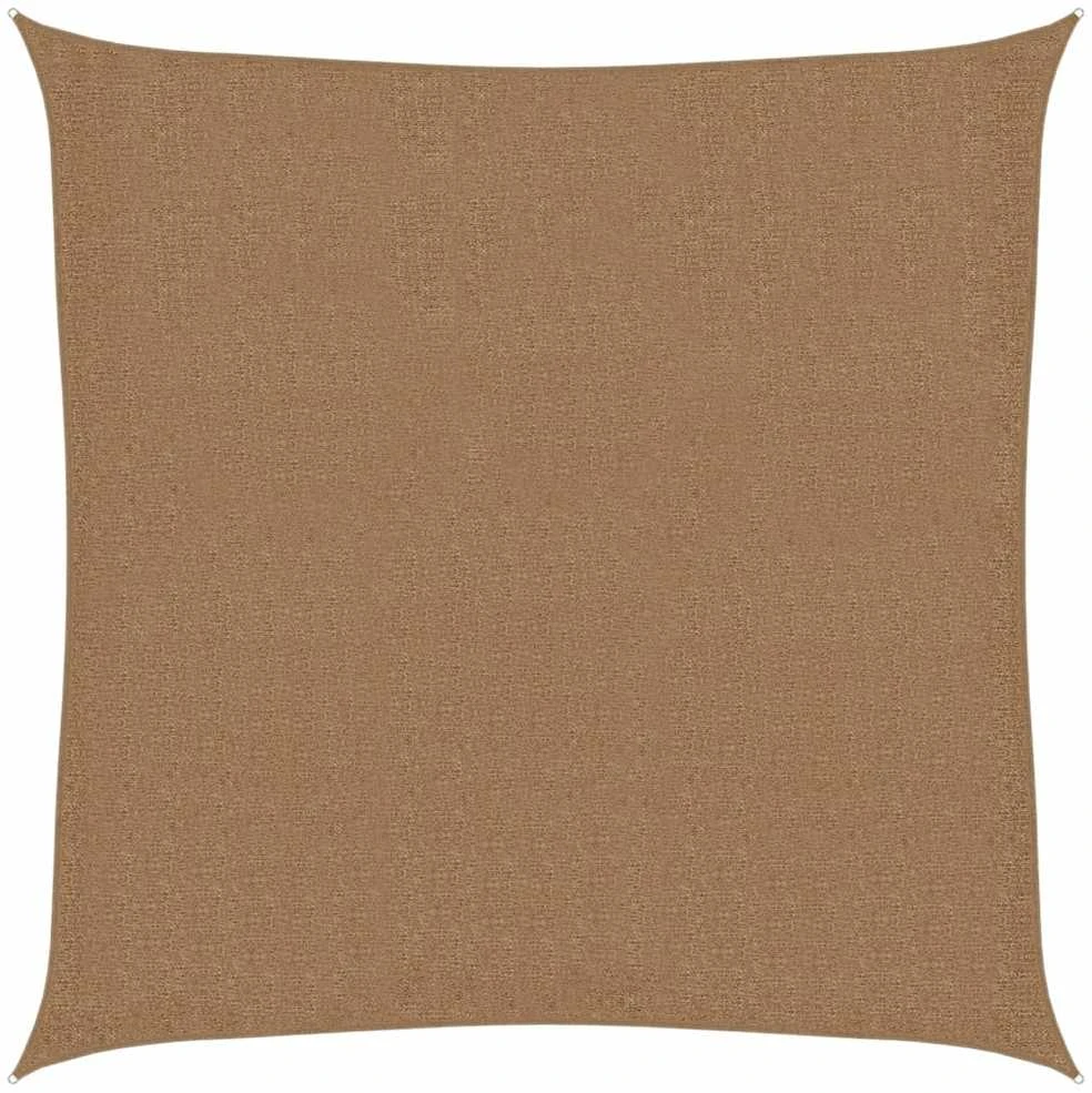 Uždanga nuo saulės, taupe spalvos, 2,5x2,5m, HDPE, 160g/m²