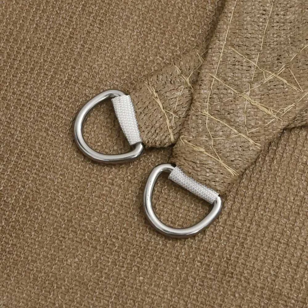 Uždanga nuo saulės, taupe spalvos, 2,5x3m, HDPE, 160g/m²