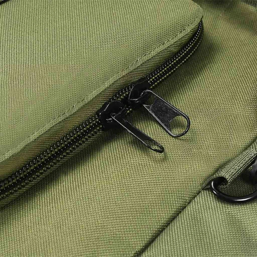3-1 Militaristinio stiliaus daiktų krepšys, žalias, 90l