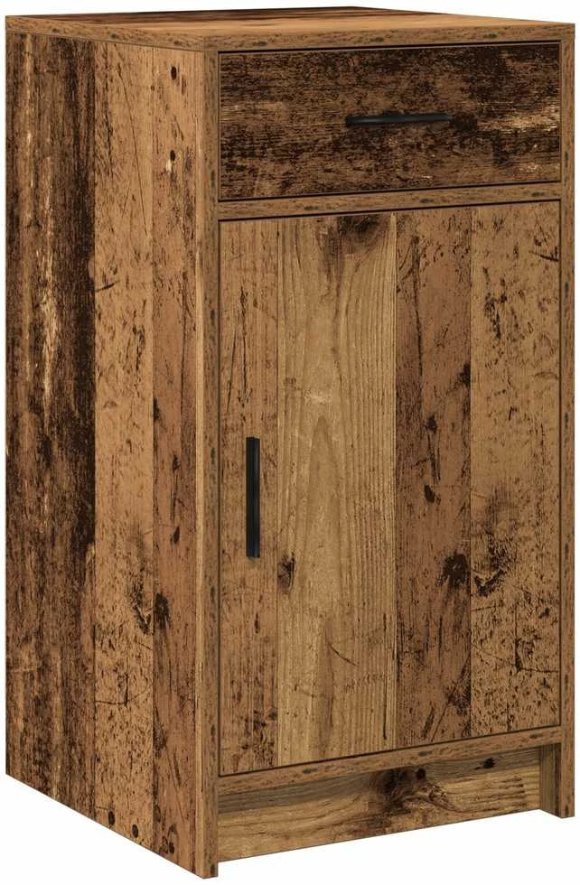 Makiažo stalas 3 vnt. Ruda 78,5 x 41 x 135 cm Apdirbta mediena