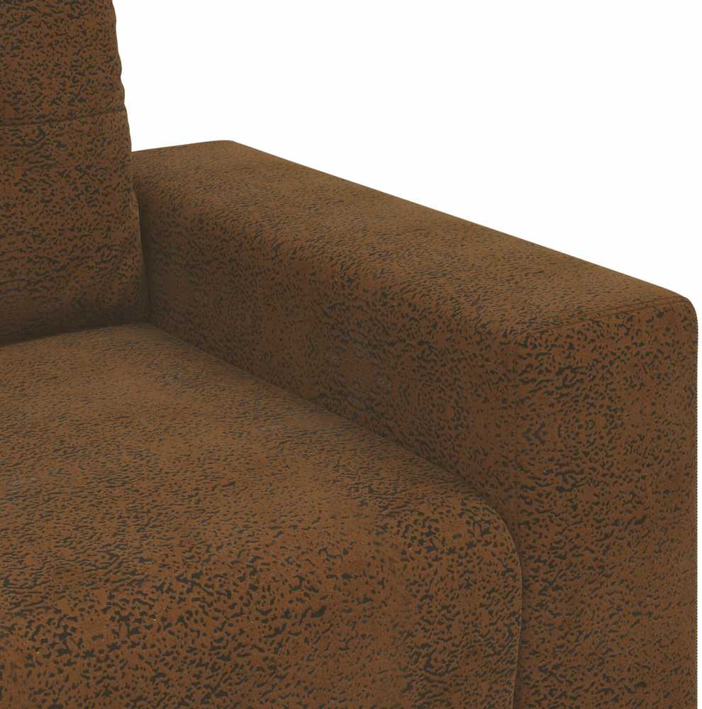 Sofa 3 vnt. Ruda Lino mišinio audinys