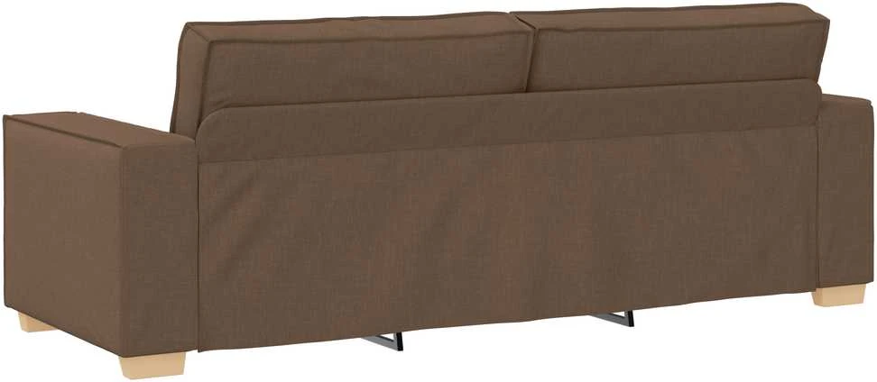 Sofa 3 vnt. Ruda Lino mišinio audinys