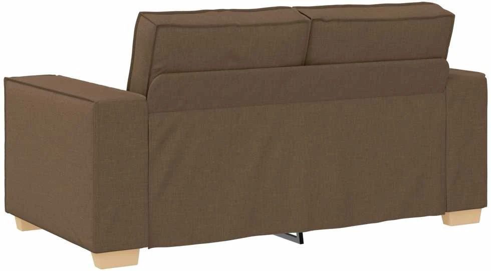 Sofa 3 vnt. Ruda Lino mišinio audinys