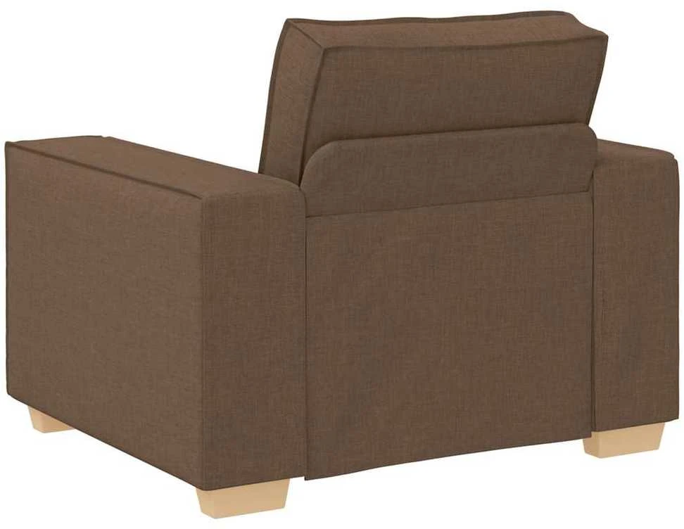 Sofa 3 vnt. Ruda Lino mišinio audinys