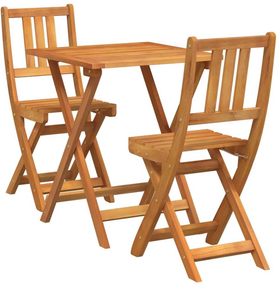 Bistro komplektas 3 vnt. Natūralus aliejus