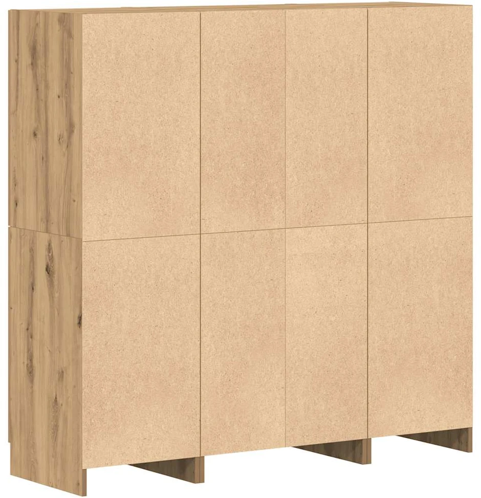 3 dalių virtuvės spintelių rinkinys Artisan ąžuolas