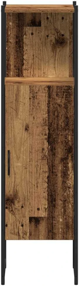 Vonios baldų rinkinys 3 vnt. Ruda 33 x 33 x 120,5 cm