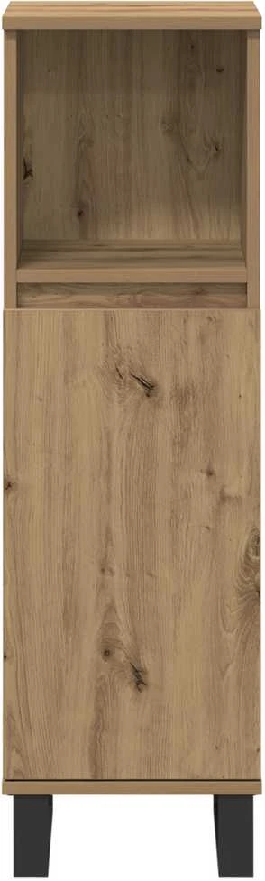 Vonios baldų rinkinys 3 vnt. Ruda 30 x 30 x 180 cm