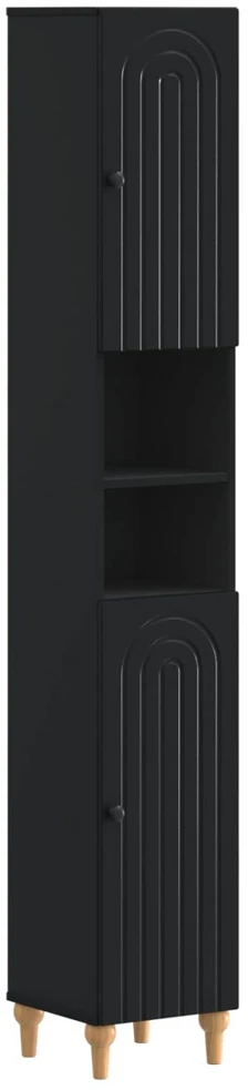 3 dalių vonios spintelių komplektas ALKMAAR Apdirbta mediena