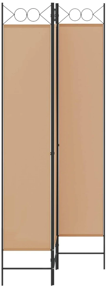 3-panelis kambario skirstytuvas Smėlio 120 x 220 cm Audinys