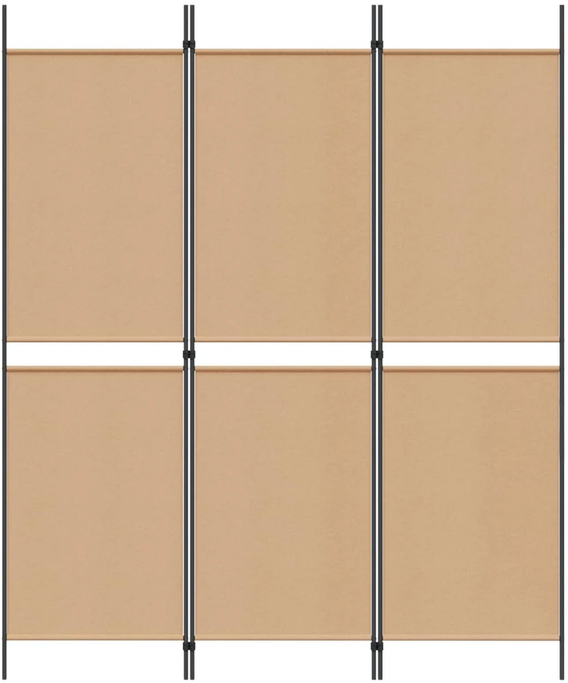 3-sienų kambario skyrius Smėlio 150 x 180 cm Audinys