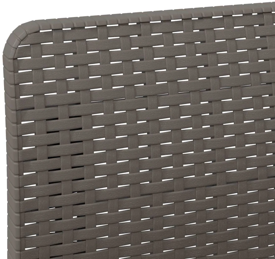 3-vietė sodo sofa su pagalvėlėmis, Rattan išvaizda PP