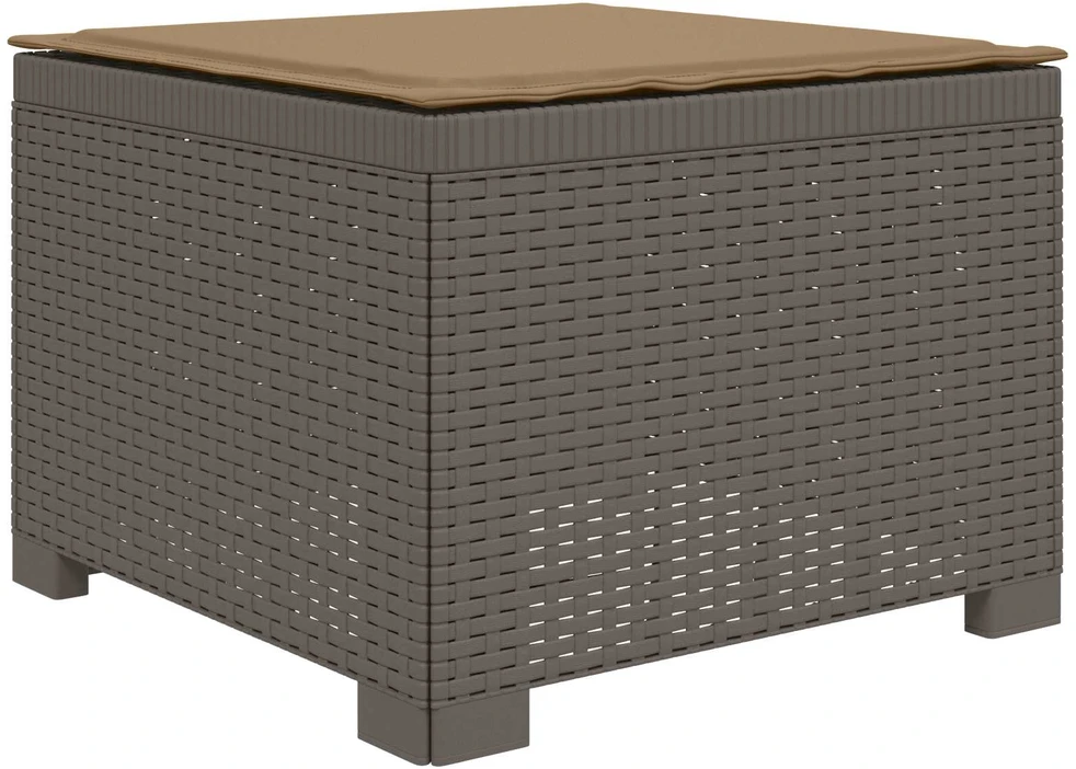 3-vietė sodo sofa su pagalvėlėmis, Rattan išvaizda PP