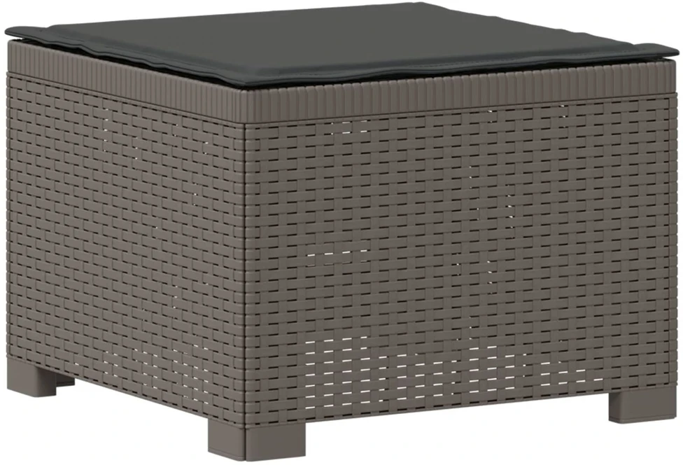 3-vietė sodo sofa su pagalvėlėmis, Rattan išvaizda PP