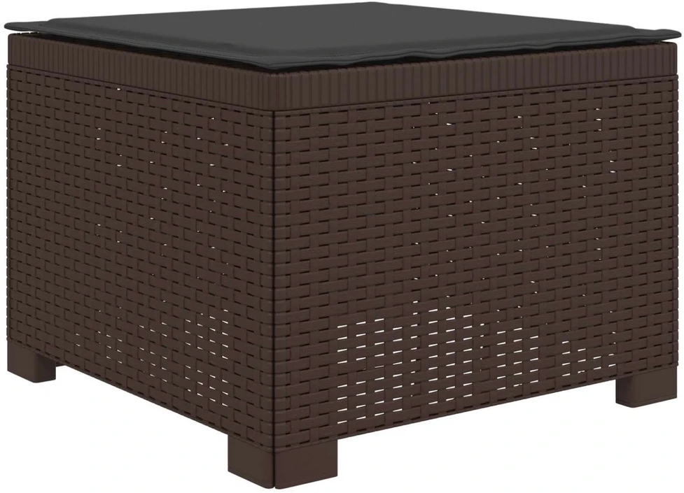 3-vietė sodo sofa su pagalvėlėmis, Rattan išvaizda PP Ruda