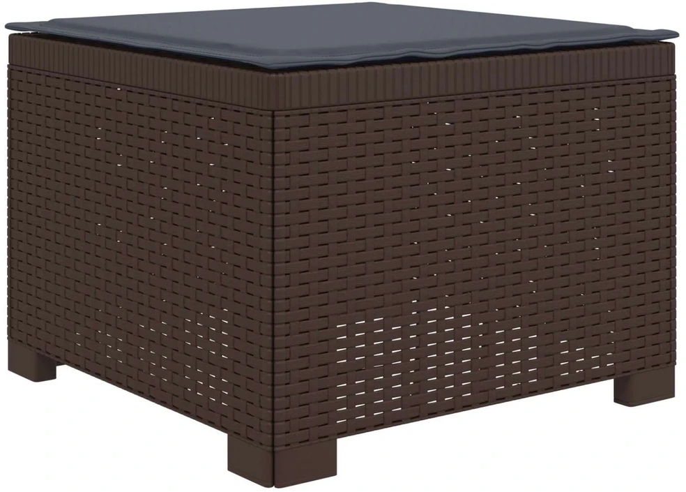 3-vietė sodo sofa su pagalvėlėmis, Rattan išvaizda PP Ruda