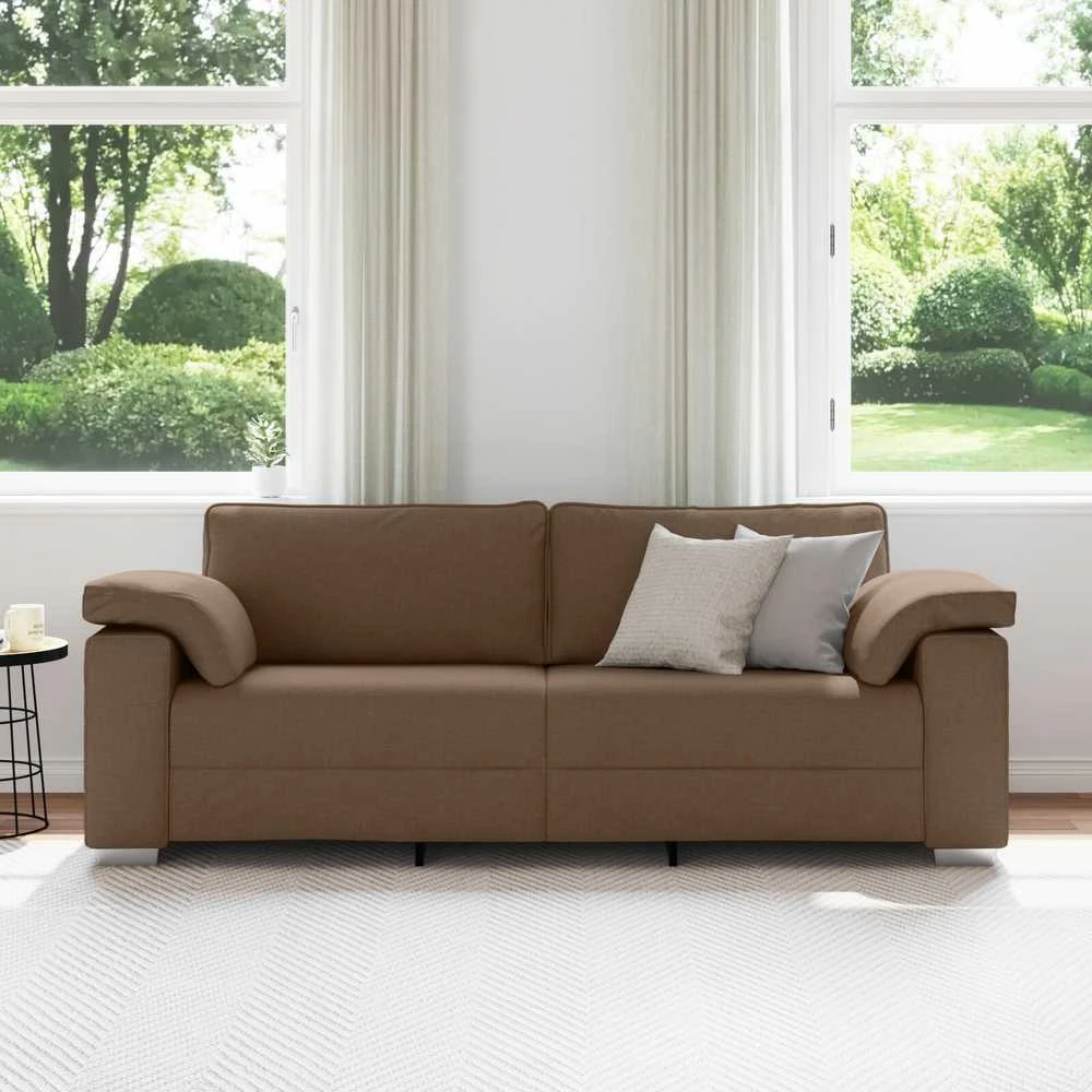 3-Vietis Sofa Ruda 220 cm audinys