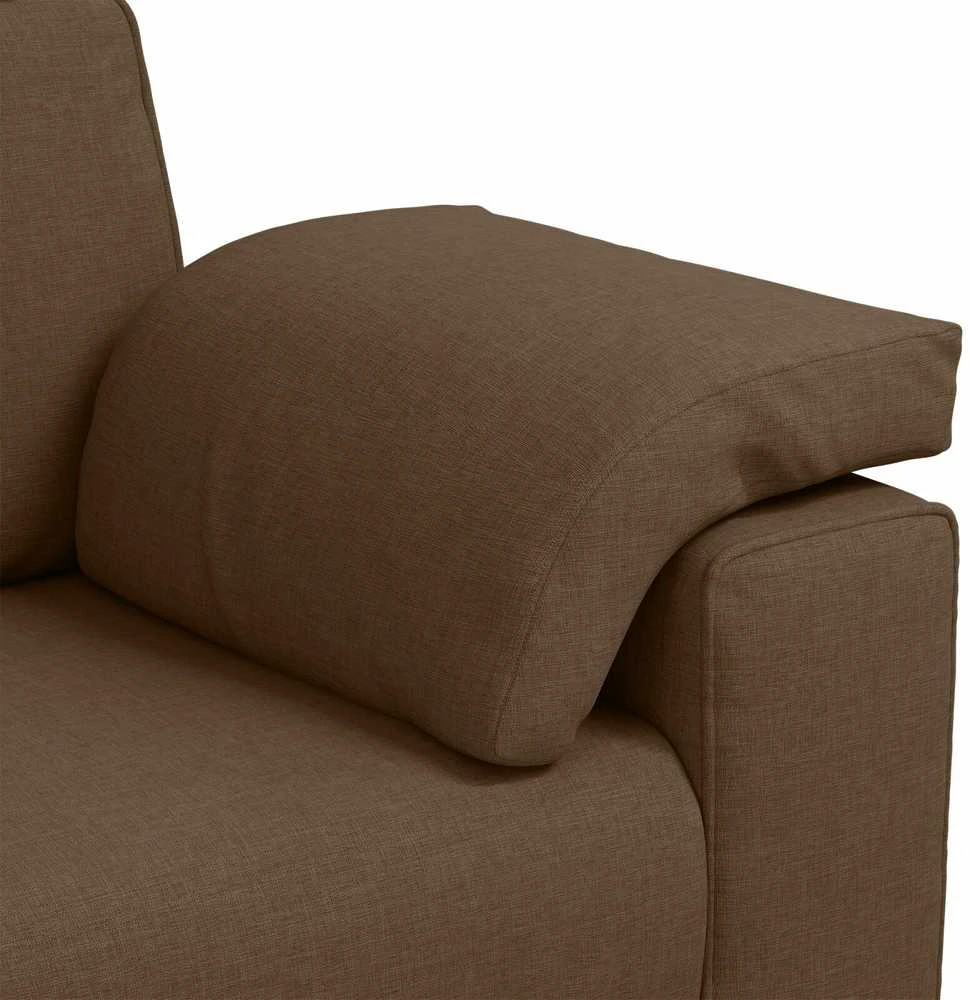 3-Vietis Sofa Ruda 220 cm audinys
