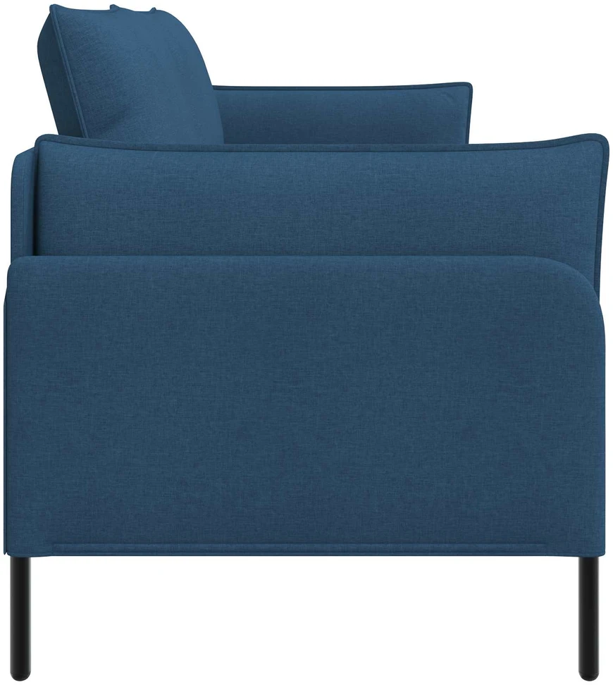 3-Vietis Sofa Mėlyna 222 x 81 x 89 cm Audinys