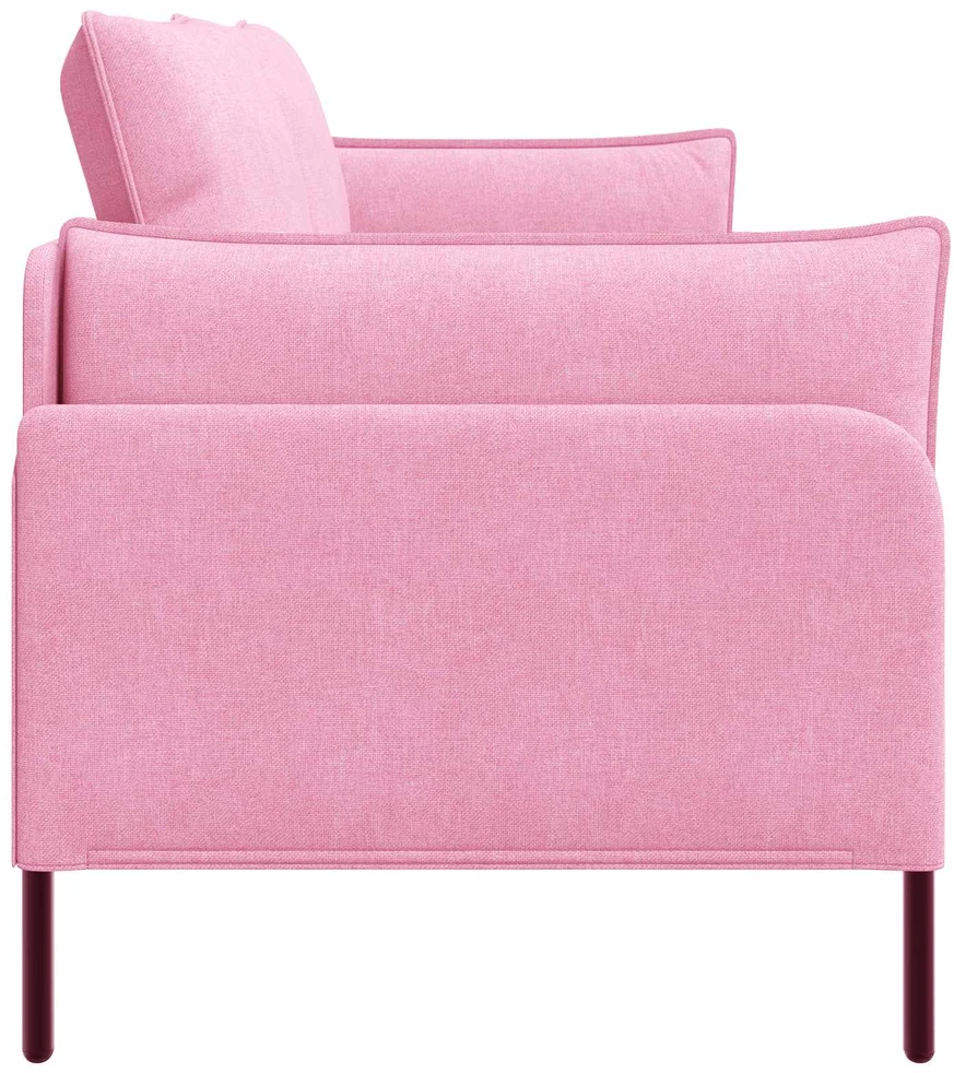 3-Vietis Sofa Rožinė 222 x 81 x 89 cm Audinys