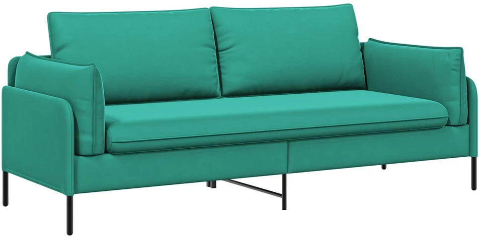 3-Vietis Sofa Turkio 222 x 81 x 89 cm Aksomas