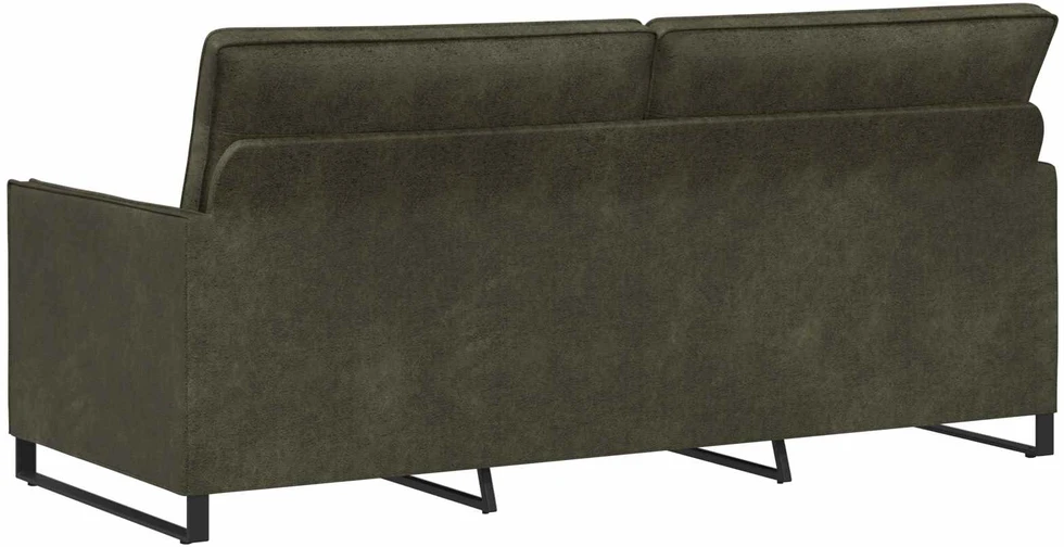 3 vietų sofa Armijos Žalia 190 x 81 x 82 cm Dirbtinė zomša