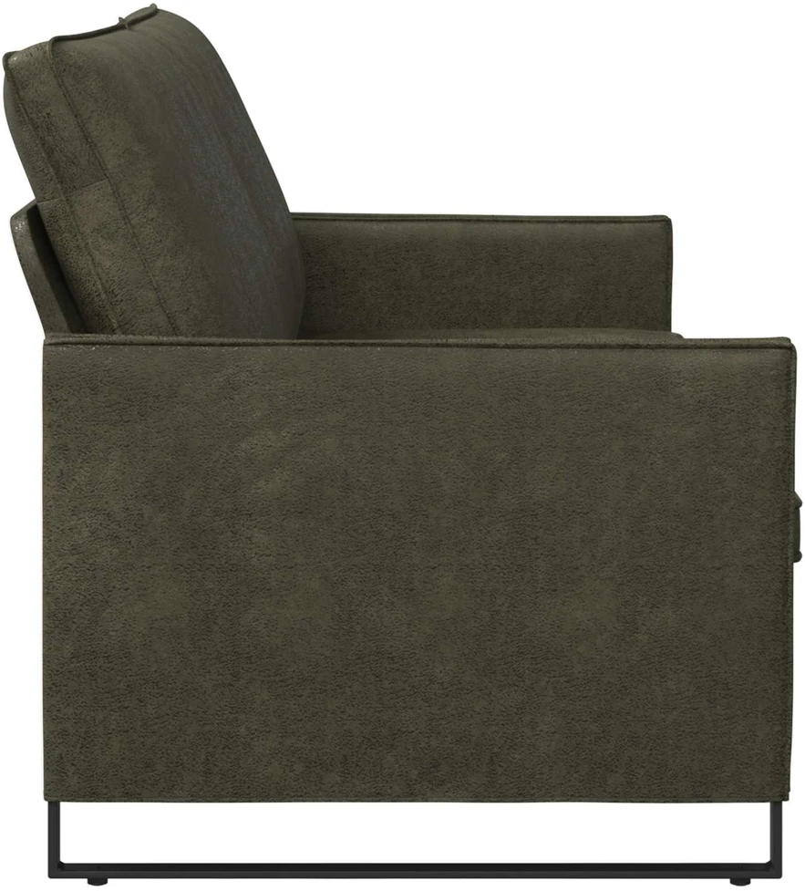 3 vietų sofa Armijos Žalia 190 x 81 x 82 cm Dirbtinė zomša