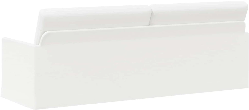 3 vietų sofa Balta 220 x 81 x 82 cm Audinys