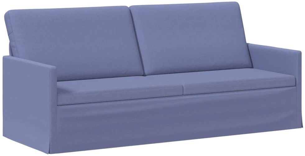 3 vietų sofa Džinsinės mėlynos 190 x 81 x 82 cm Audinys