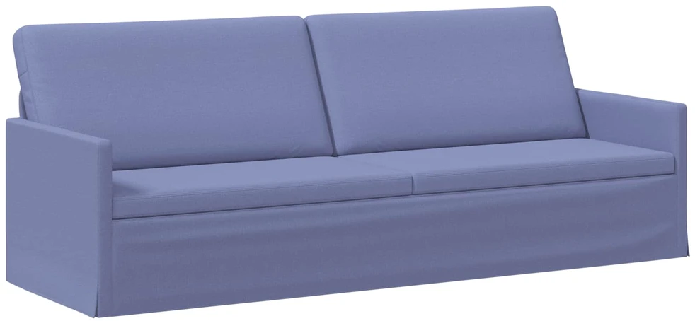 3 vietų sofa Džinsinės mėlynos 220 x 81 x 82 cm Audinys
