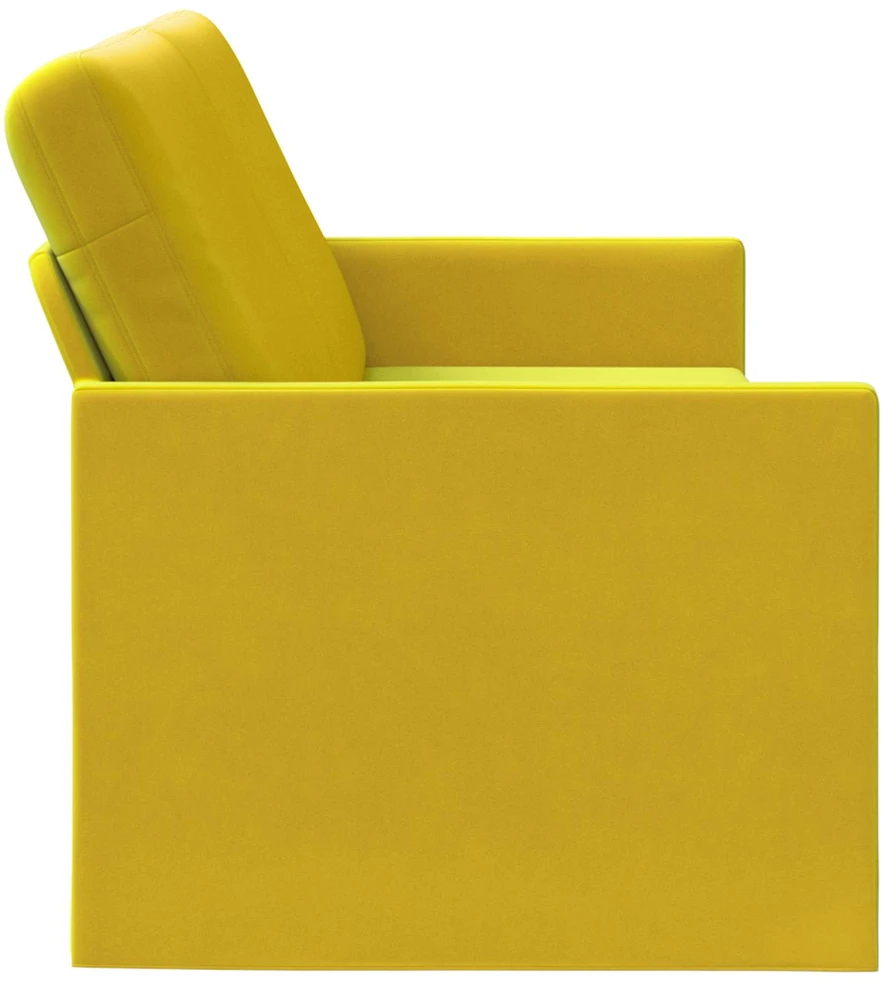 3 vietų sofa Geltona 190 x 81 x 82 cm Aksomas