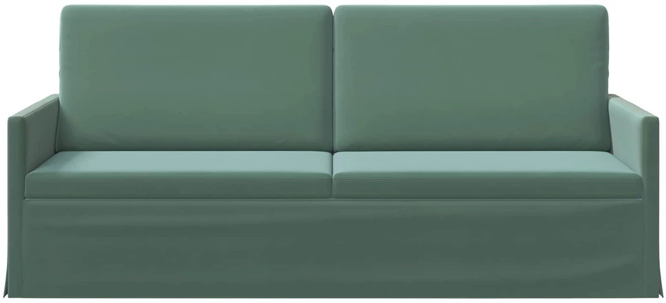 3 vietų sofa Jūrinė žalia 190 x 81 x 82 cm Aksomas